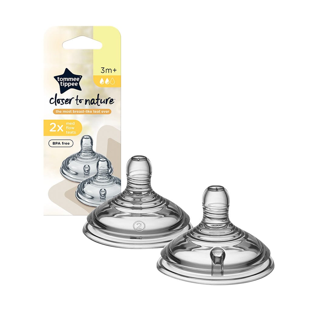 Repuesto de Tetina Closer to Nature flujo medio 3+ - Tommee Tippee -  Pichintun