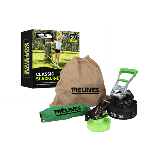 Trelines Juegos de Exterior Slackline Clásico para exterior 50 ft - Trelines 847125
