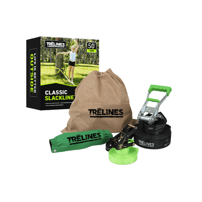 Trelines Juegos de Exterior Slackline Clásico para exterior 50 ft - Trelines 847125