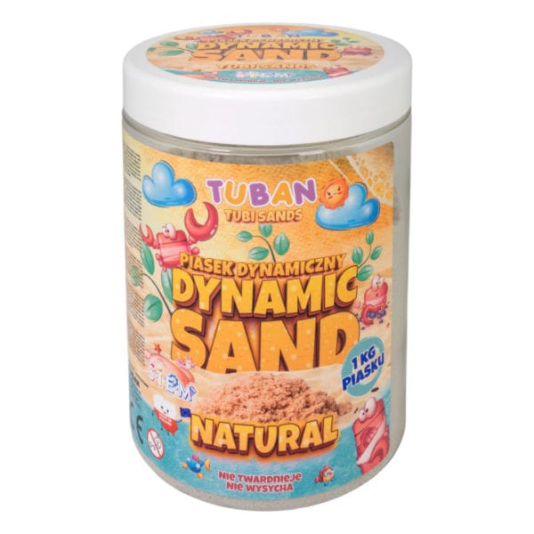 TUBAN Arte / Manualidades Arena dinámica 1 kg Natural - Tuban TU3557