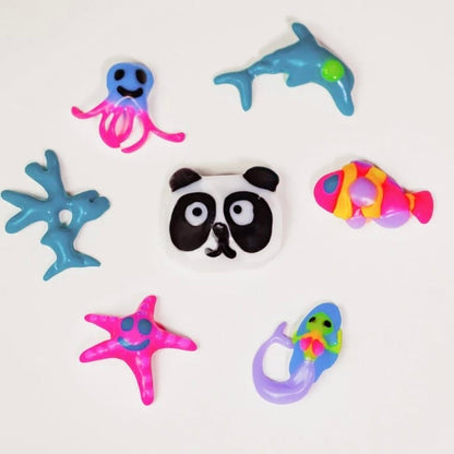 TUBAN Arte / Manualidades Set Tubi Jelly 6 colores + Acuario / Unicornio - Tuban TU3328