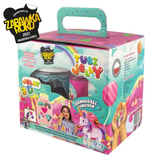 TUBAN Arte / Manualidades Set Tubi Jelly 6 colores + Acuario / Unicornio - Tuban TU3328