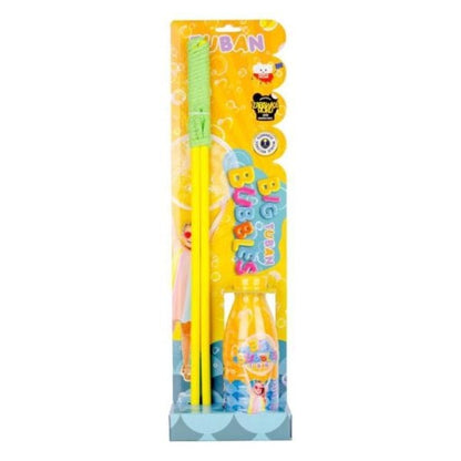 TUBAN Juegos de Exterior Set varita burbujas gigantes + Líquido 400 ml - Tuban TU3637