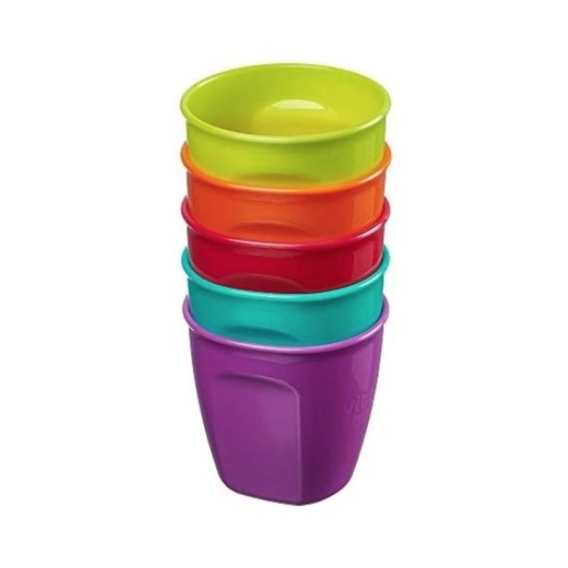 VITAL BABY Alimentación Pack 5 Vasos Plásticos 443921