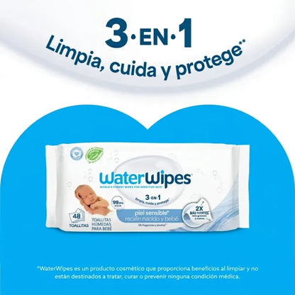 WaterWipes Toallas Húmedas Toallitas Húmedas Bio WaterWipes Caja  12 x 48 unidades WW129