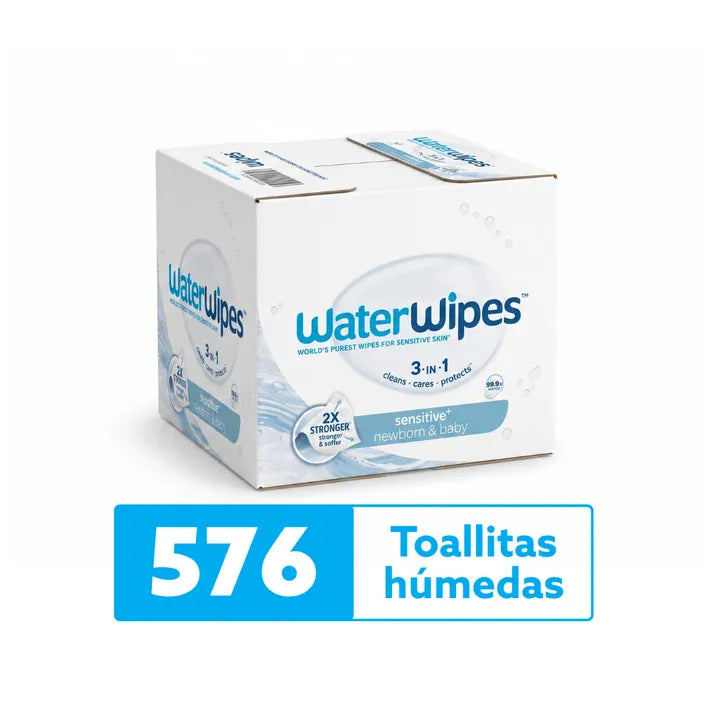 WaterWipes Toallas Húmedas Toallitas Húmedas Bio WaterWipes Caja  12 x 48 unidades WW129