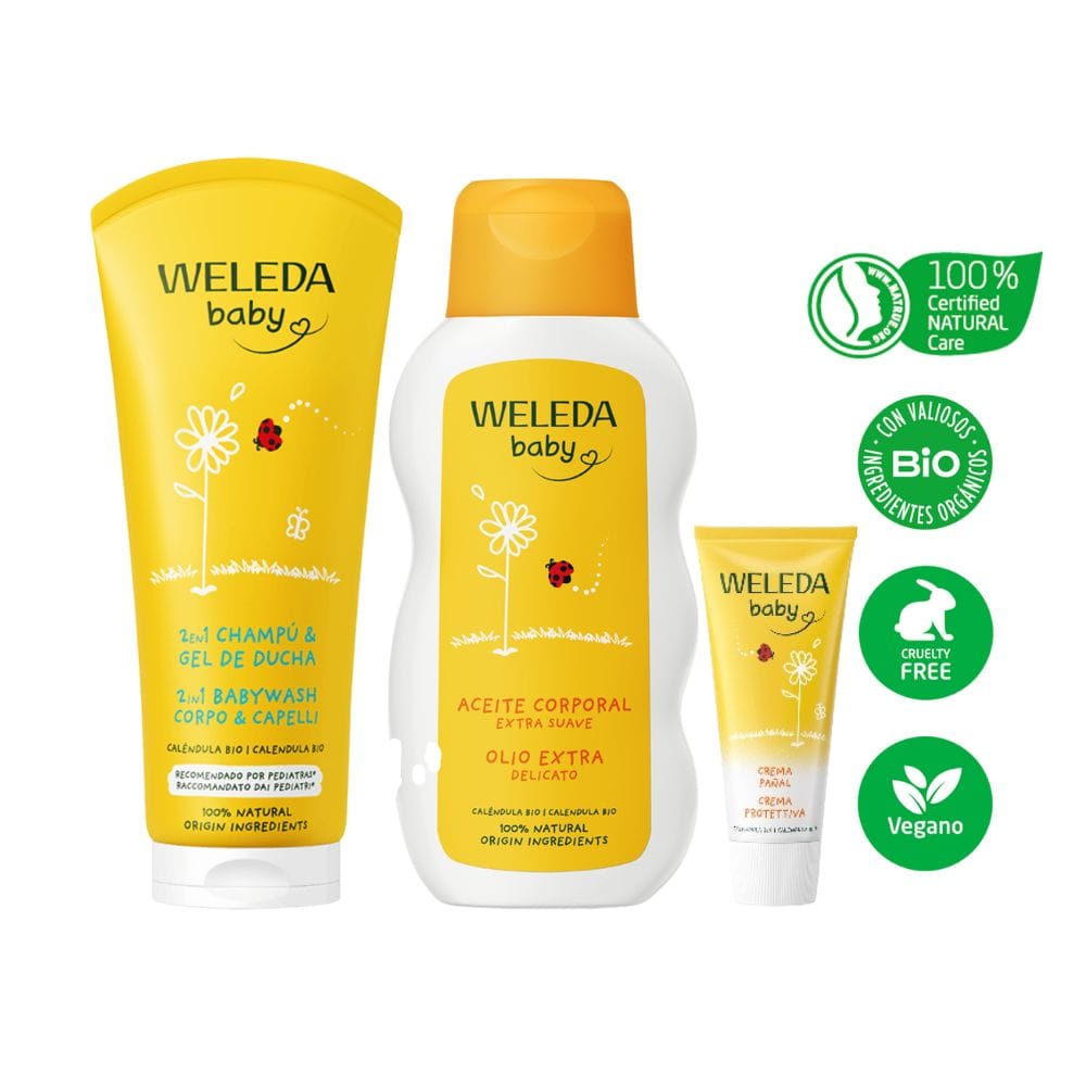Weleda Cuidado Personal Pack Caléndula Recién Nacido - Weleda