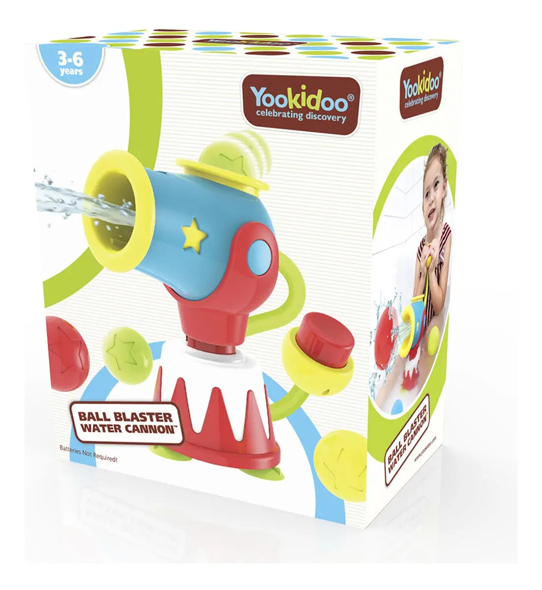 Yookidoo Juegos para el baño Cañón de agua - Yookidoo YK015040235