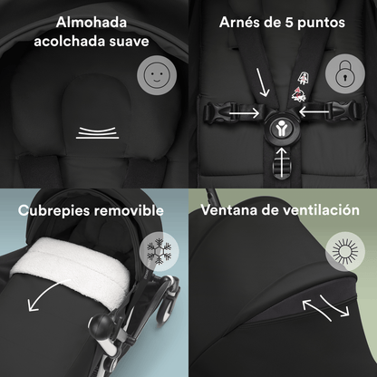 YOYO by Stokke Accesorios para coches Pack Recién Nacido 0+ para Coche Ultracompacto Stokke YOYO³ - Negro - YOYO by Stokke 646203