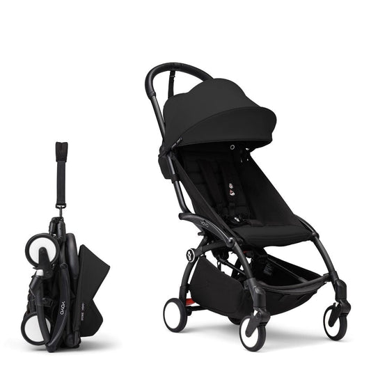 YOYO by Stokke Coche Coche YOYO 3 6+ Negro - Chasis negro - Yoyo by Stokke PACKYOYO3NEGRO6N