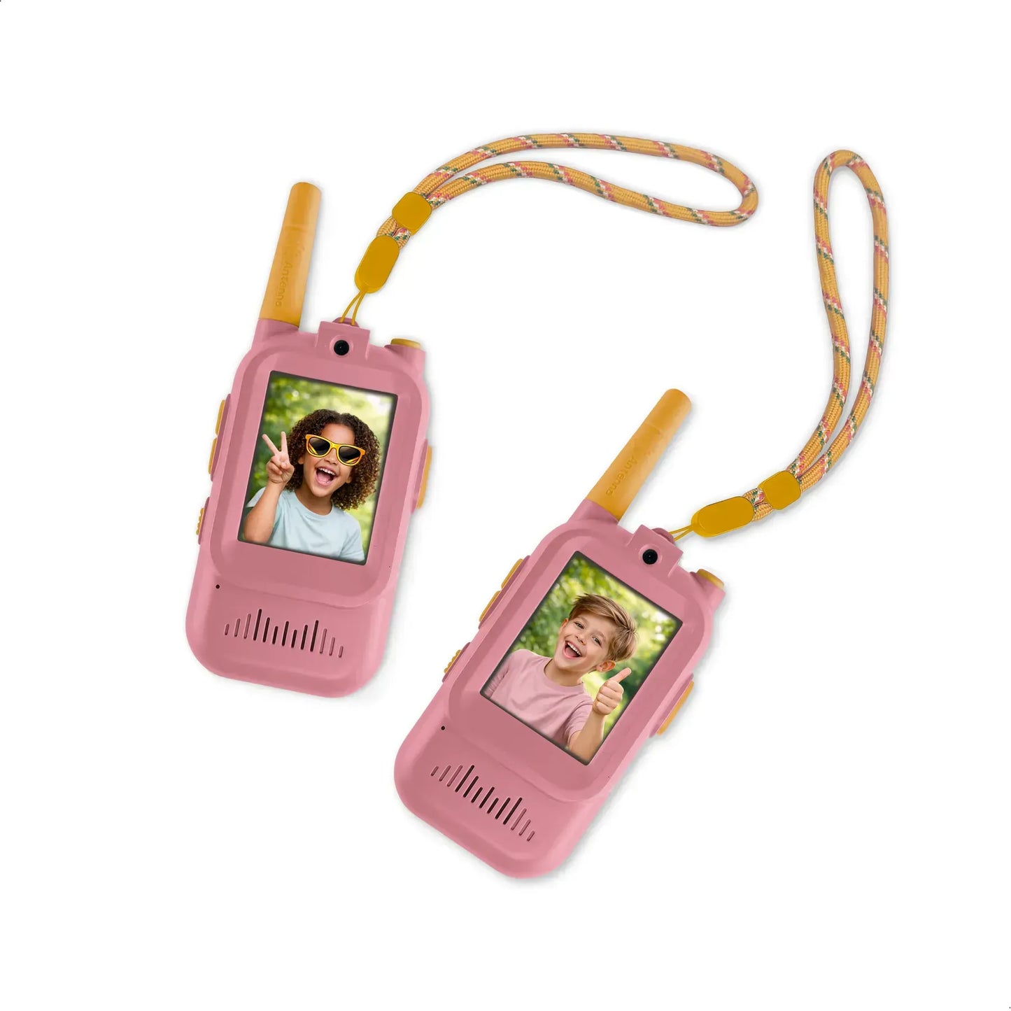 Zazu Juegos de Exterior Walkie Talkie de video pink - Zazu ZA-WALKIETALKIE-03