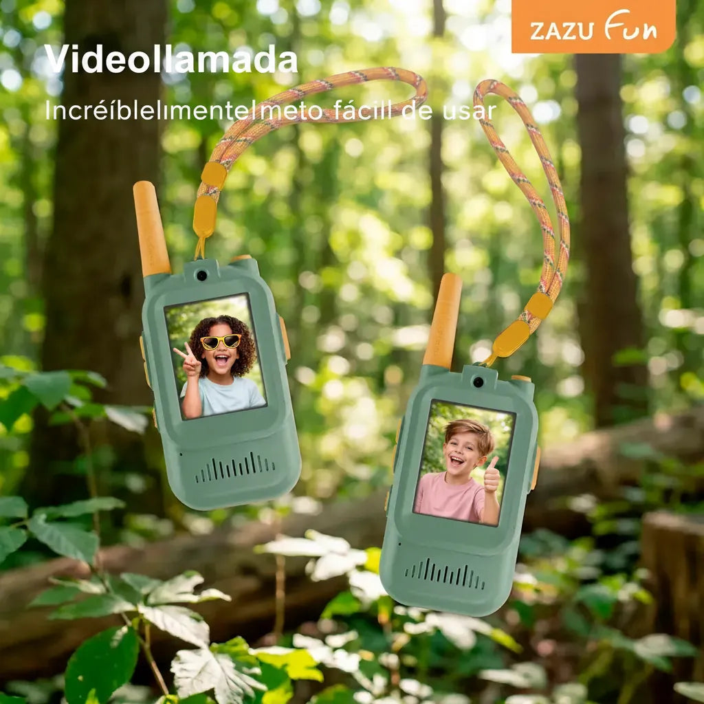 Zazu Juegos de Exterior Walkie Talkie de video sage - Zazu ZA-WALKIETALKIE-02