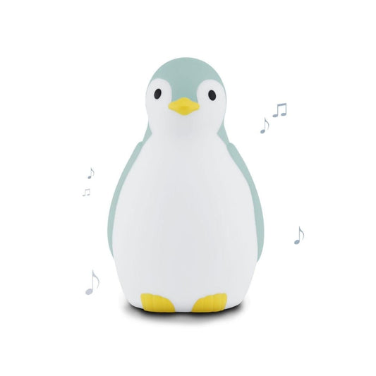 Zazu Luz Nocturna / Espantacuco Luz nocturna con educador de sueño pam pingüino azul - Zazu ZA-PAM-02