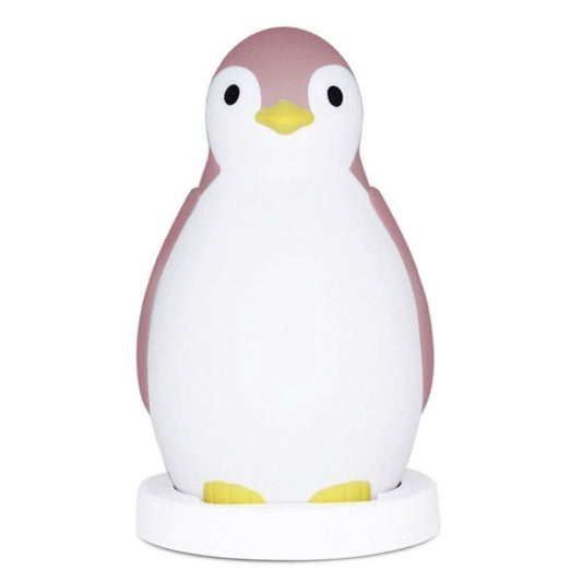 Zazu Luz Nocturna / Espantacuco Luz nocturna con educador de sueño Pam pingüino Rosa- Zazu ZA-PAM-03