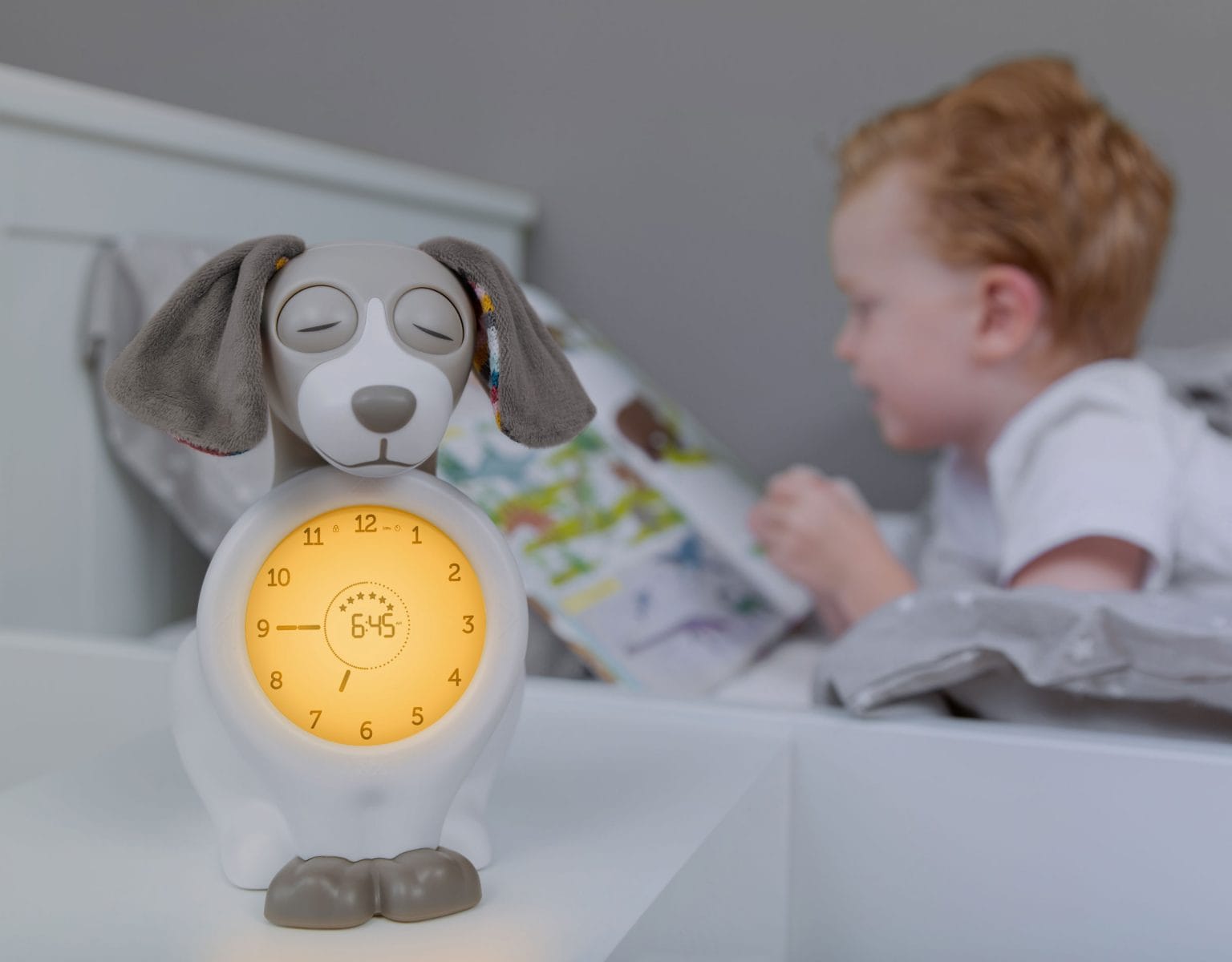 Zazu Luz Nocturna / Espantacuco Reloj de entrenamiento de sueño y Luz nocturna Sleeptrainer DAVY - Zazu ZA-DAVY-01