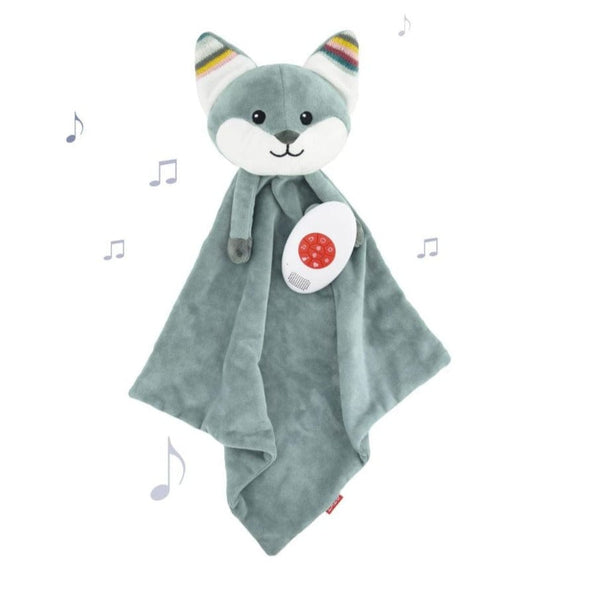 Zazu Peluches con ruido blanco Peluche / manta félix el zorro con porta chupete y ruido blanco - Zazu ZA-FELIX-01