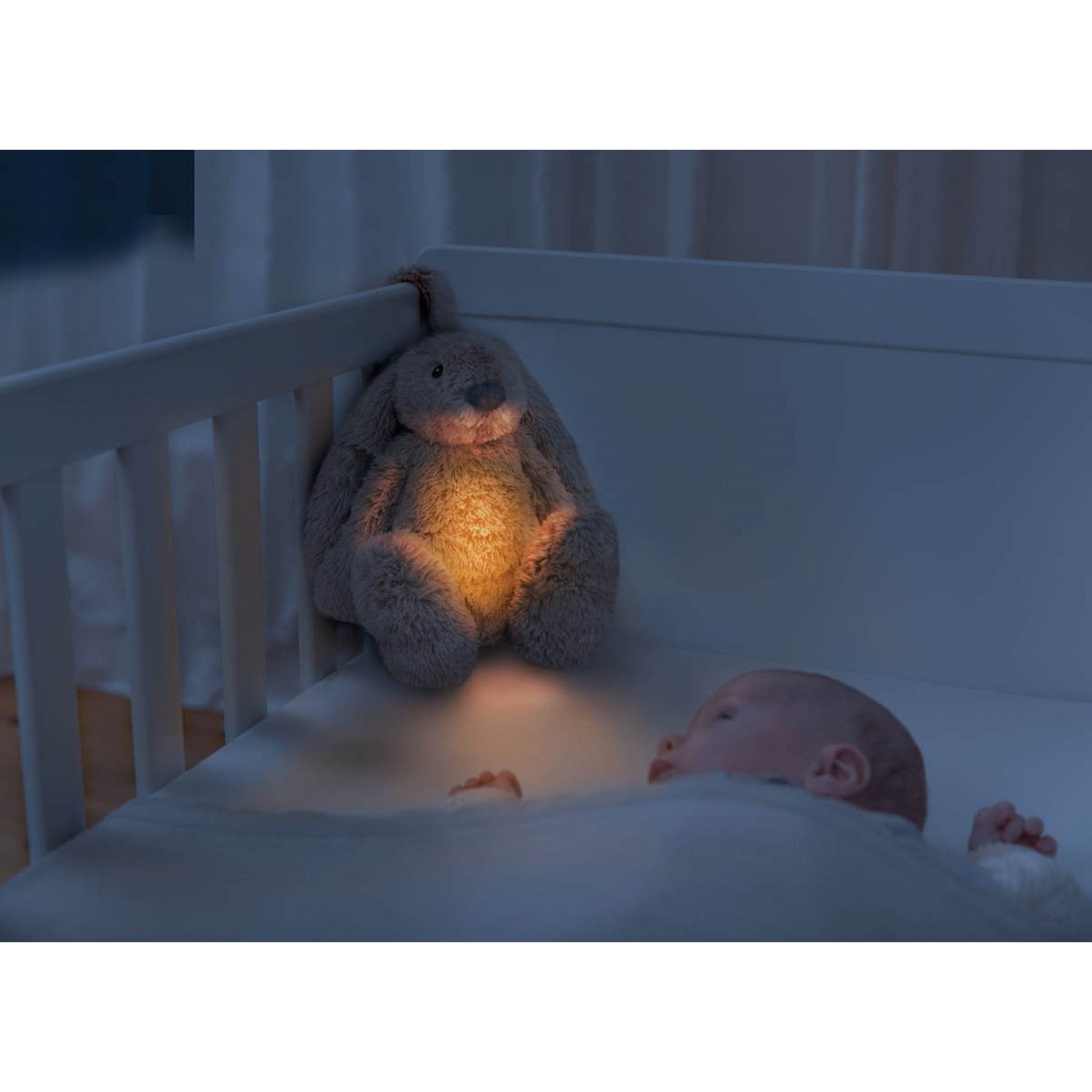 Zazu Peluches con ruido blanco Peluche Ro el conejo con luz y sonidos relajantes - Zazu ZA-RO-01