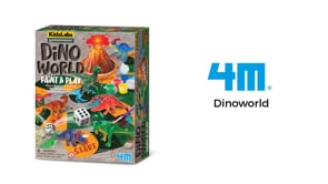 Kit Pinta y Juego de Dinosaurios - 4m