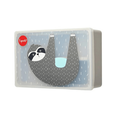 3 Sprouts Alimentación Bento Box de Silicona Perezoso ISBSLO
