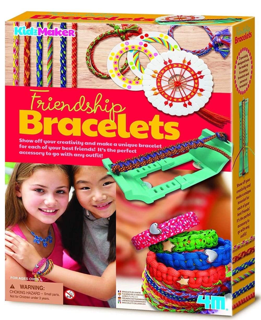 4M Arte y Manualidades Brazaletes de Amistad 00-04728