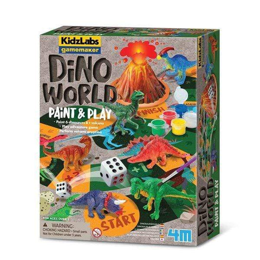 4M Arte y Manualidades Kit Pinta y Juego de Dinosaurios - 4m 00-03400