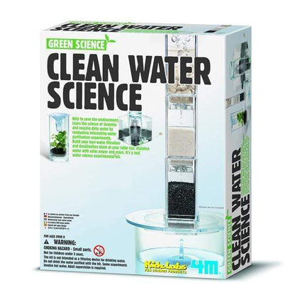 4M Juegos de ciencia +7 Eco-Ingeniería Purificador de agua 00-03281