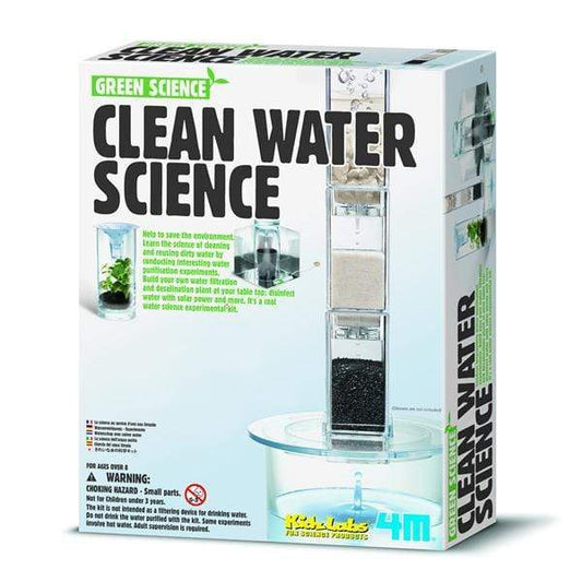 4M Juegos de ciencia +7 Eco-Ingeniería Purificador de agua 00-03281