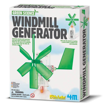 4M Juegos de Ciencia Robot generador de energía de viento  4M 00-03267