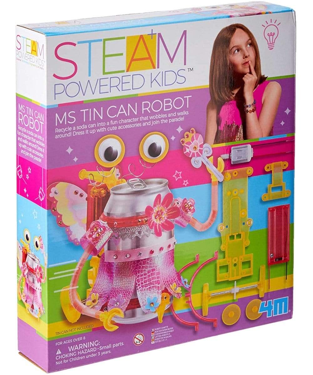 4M Juegos de Ciencia Robot Lata de Bebida 00-04906