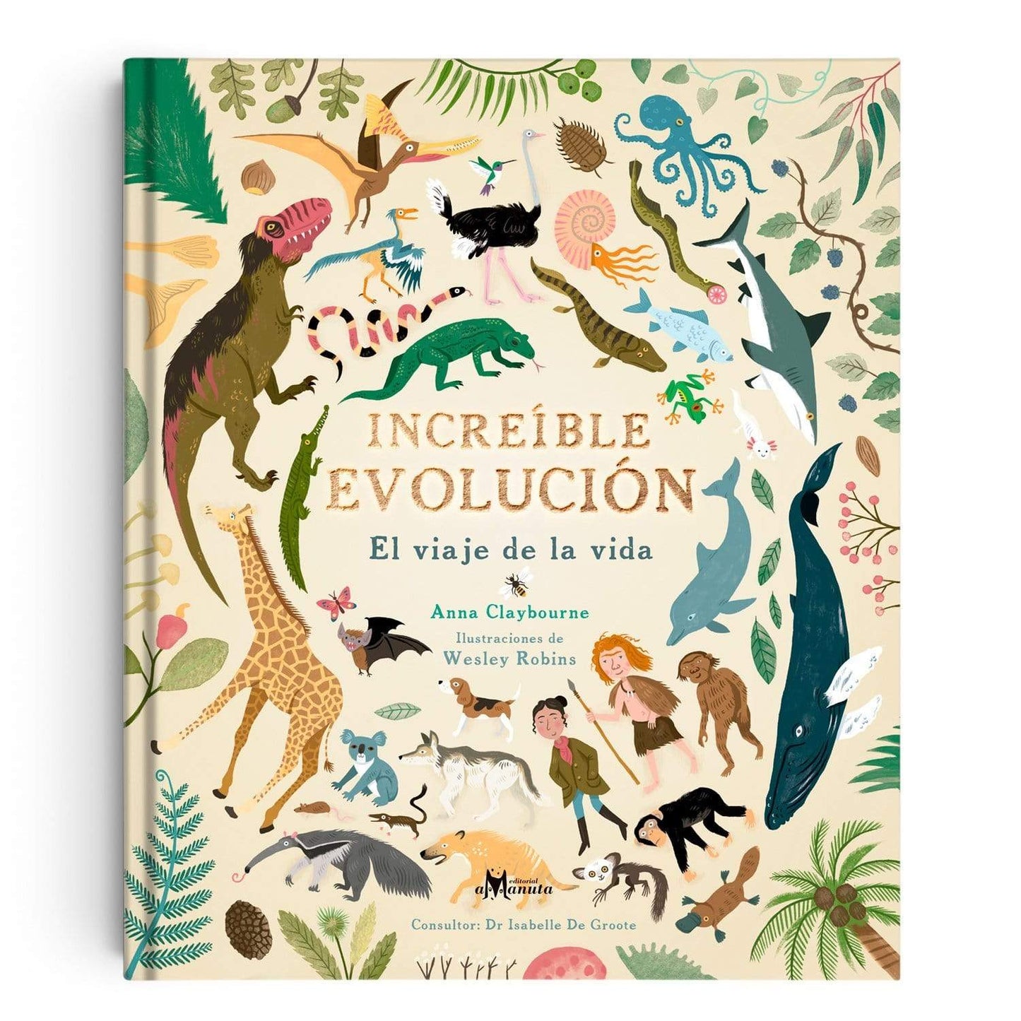 AMANUTA Libros Increíble Evolución 978-956-364-110-3