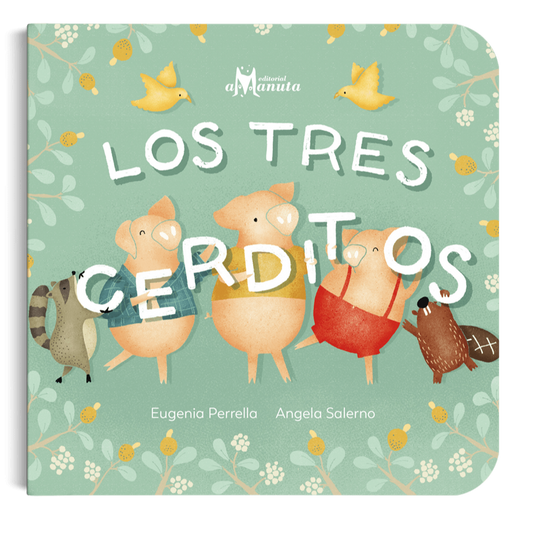 AMANUTA Libros Los Tres Cerditos Trescerditos
