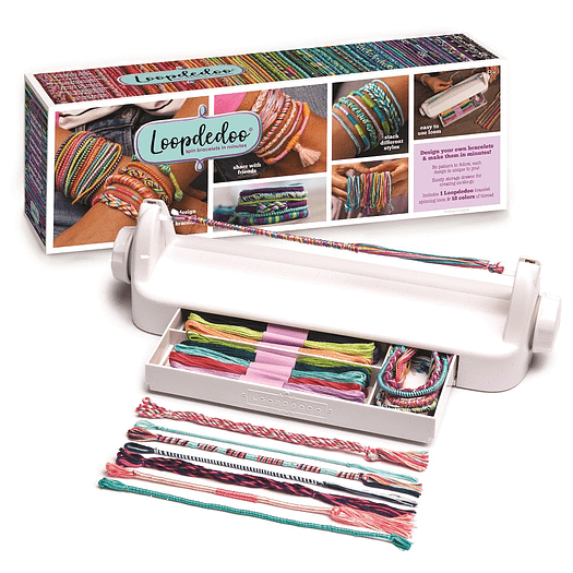 ANN WILLIAMS GROUP Arte y Manualidades Loopdedoo telar para pulseras de amistad LUEEAA-6T