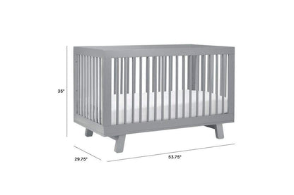 Babyletto cunas Cuna Convertible 3 en 1 Hudson Gris (NO INCLUYE COLCHON) M4201G