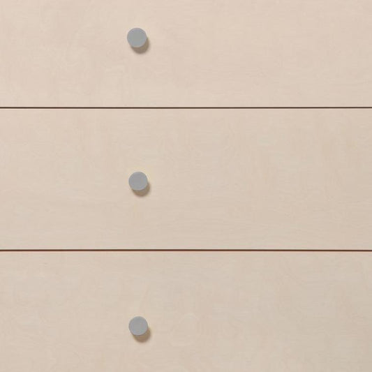 Babyletto mudadores Cambio de color de perillas de la comoda Gelato de Babyletto Gris