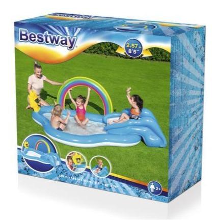 BESTWAY Juegos de Exterior Copia de Deslizador Doble 5.49 M