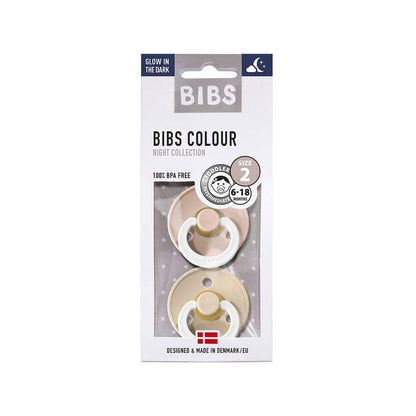 Bibs Chupete Chupete bibs x 2 talla 2 BLUSH NIGHT/VANILLA - Bibs 120243