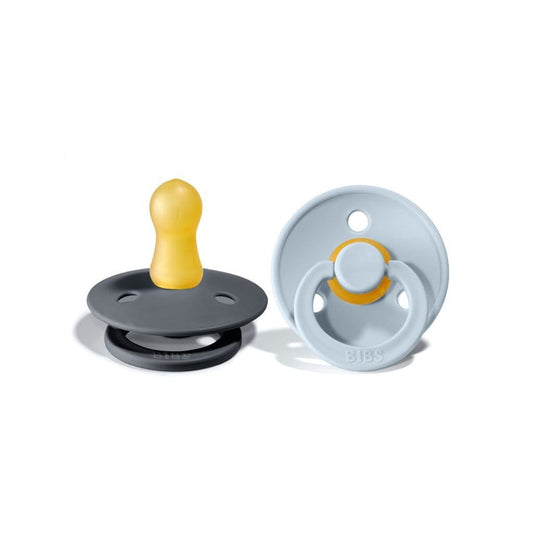 Bibs Chupete Chupete bibs x 2  talla 3 IRON/BABY BLUE - Bibs 130223