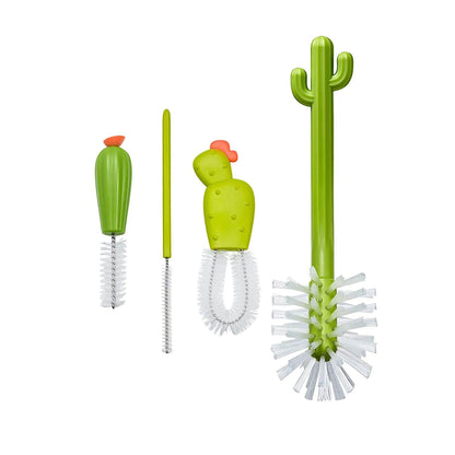 Boon Accesorios bebé Juego de Cepillos Cacti - Blanco/Verde B11326