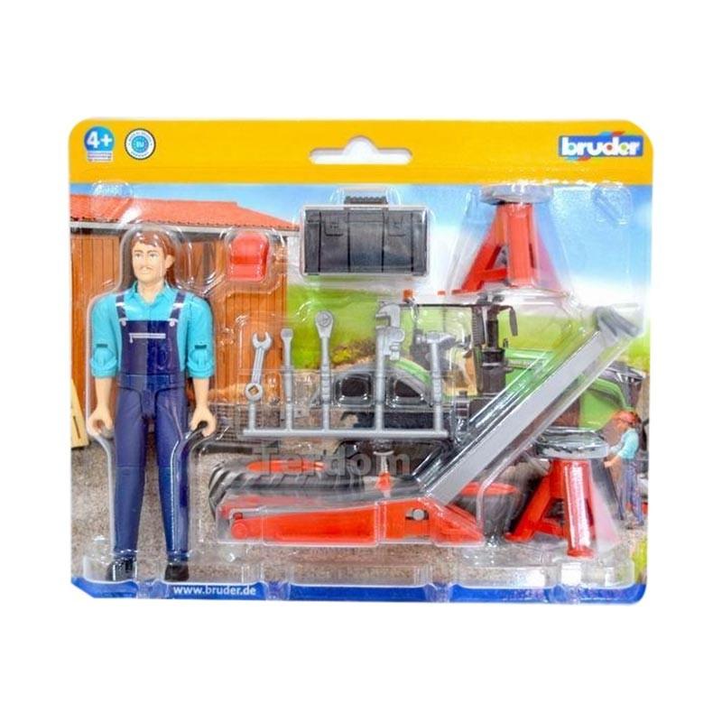 BRUDER Figuras de colección Figura hombre mecánico con accesorios - BRUDER