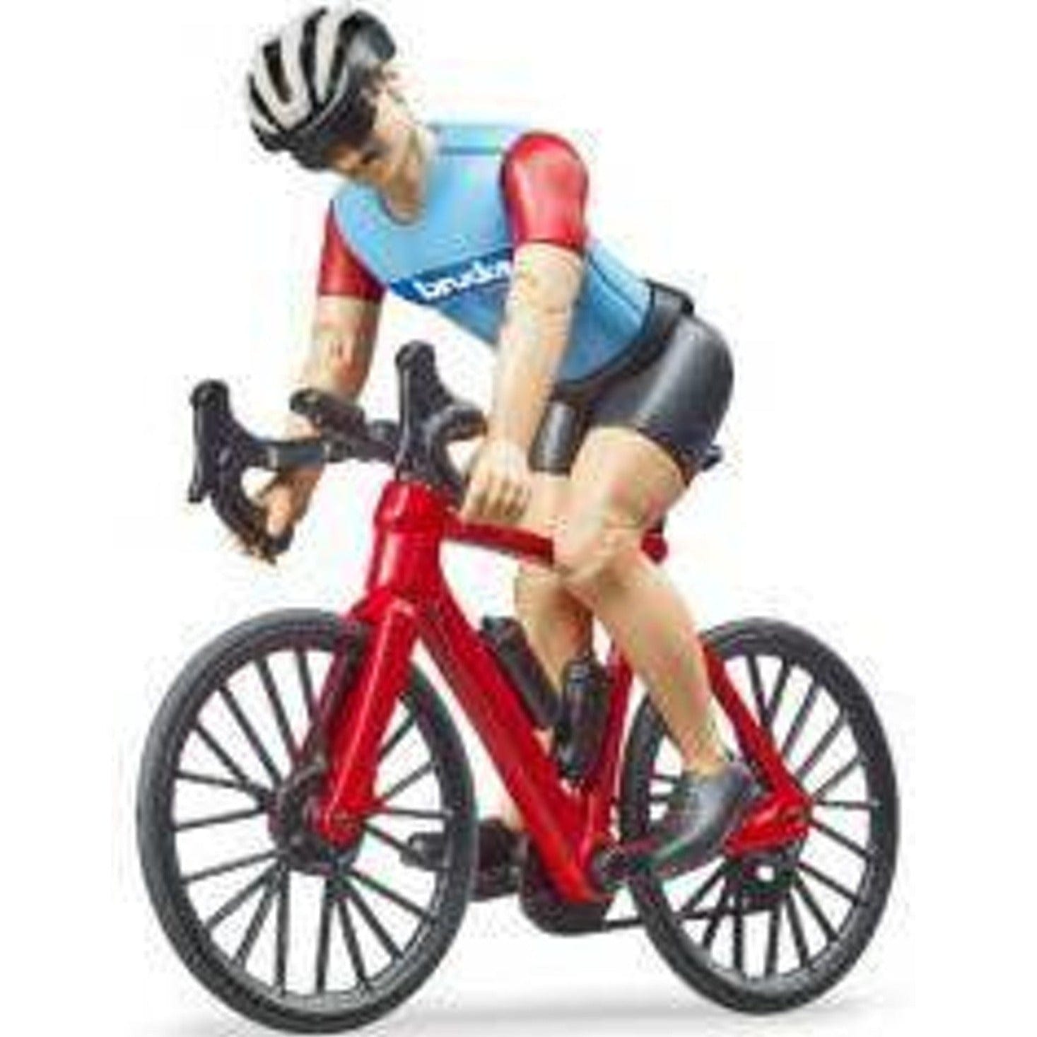 Bicicleta de Carrera Con Ciclista