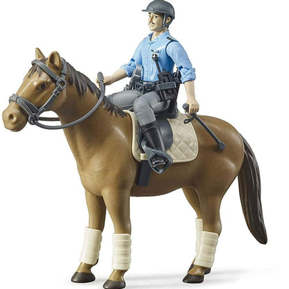BRUDER Transportes Caballo Con Oficial de Policía 62502 - BRUDER BRU62507