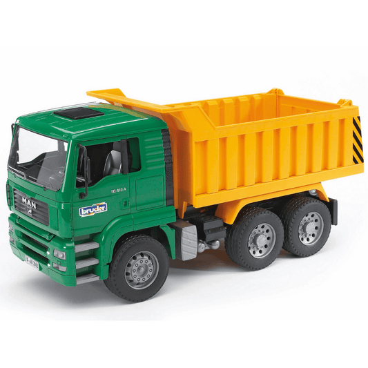 BRUDER Transportes Camión MAN TGA caja volquete 02765  - Escala 1:16- BRUDER BRU02765
