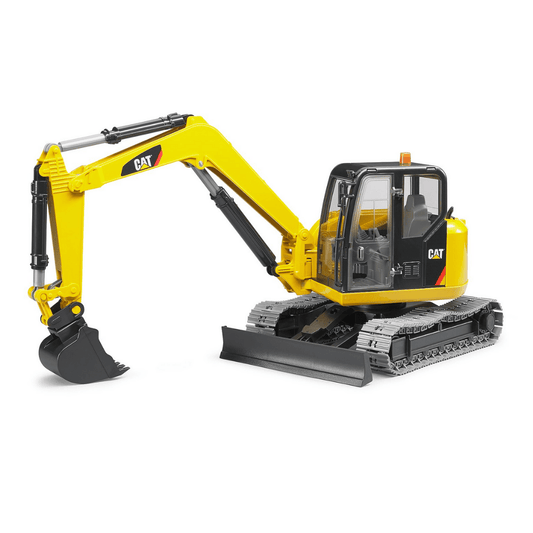 BRUDER Transportes Cat Mini Excavadora  02456 - Escala 1:16- BRUDER BRU02456