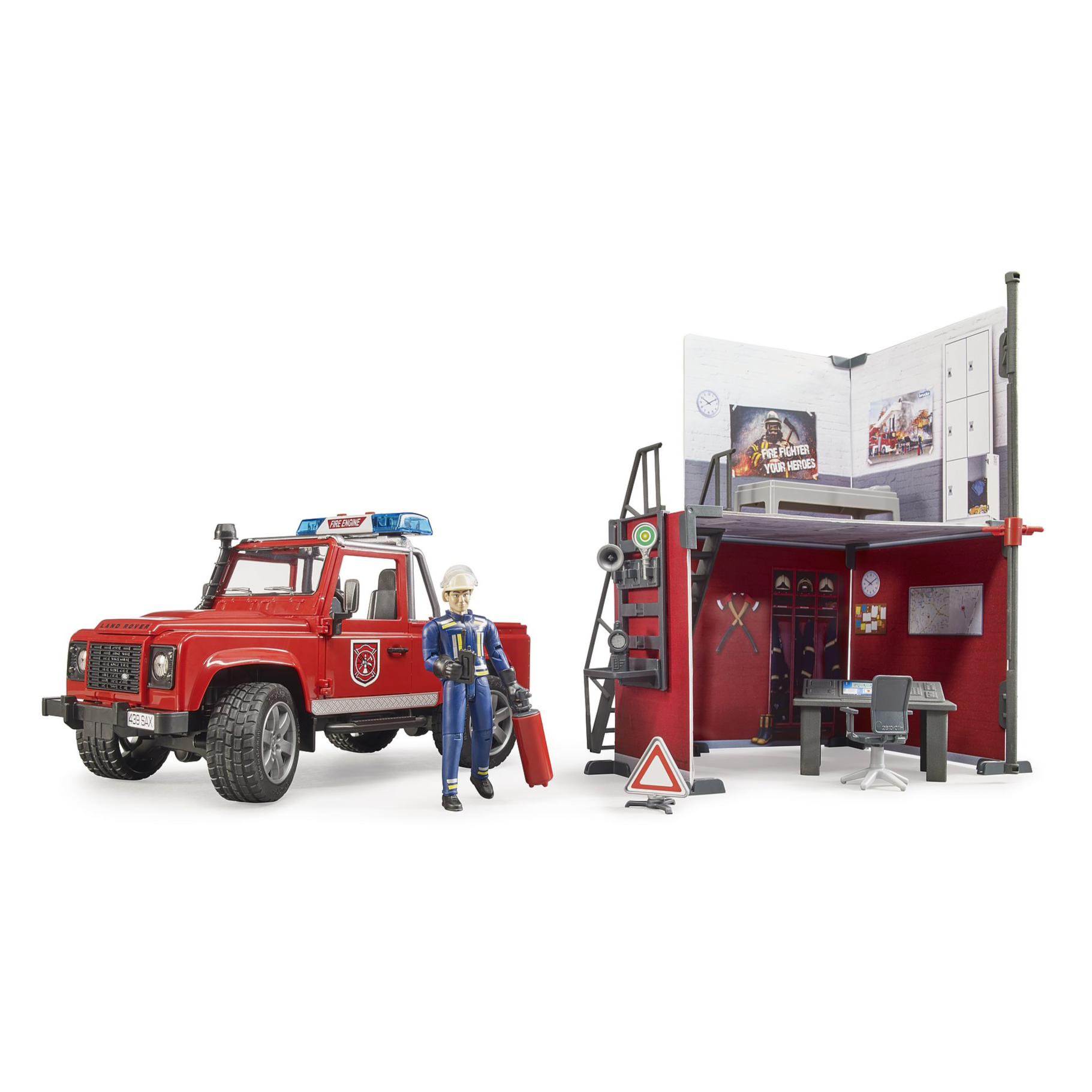 BRUDER Transportes Estación de Bomberos - BRUDER BRU62701