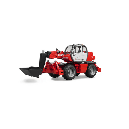 BRUDER Transportes NO TERMINADO Excavadora Manipulador Telescópico MANITOU MRT 2150 BRU02129