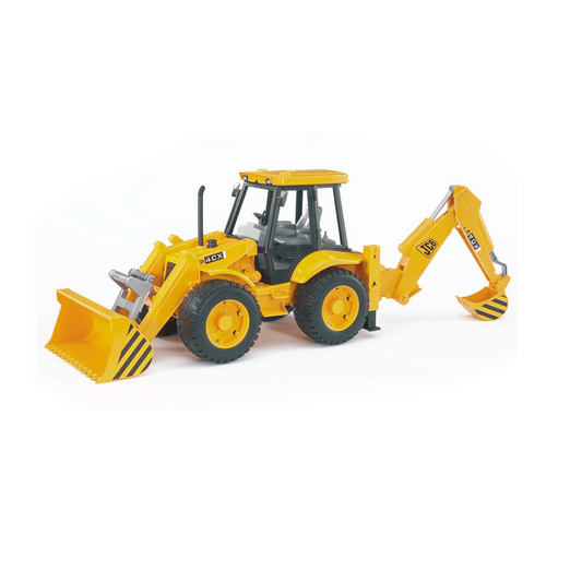 BRUDER Transportes Retroexcavadora JCB 4CX - Escala 1:16 - BRUDER BRU02428