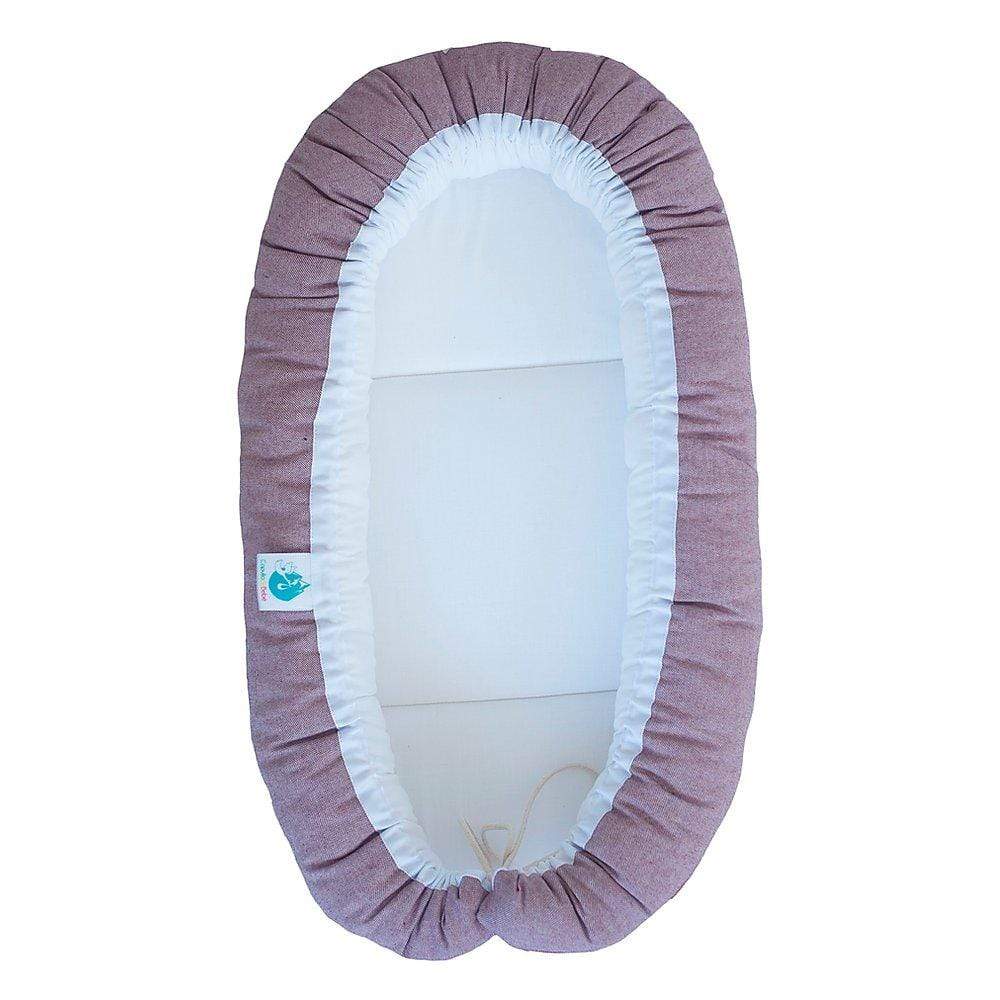 CAPULLO BEBE cunas Capullo lino Natural color Uva CAPULLO UVA