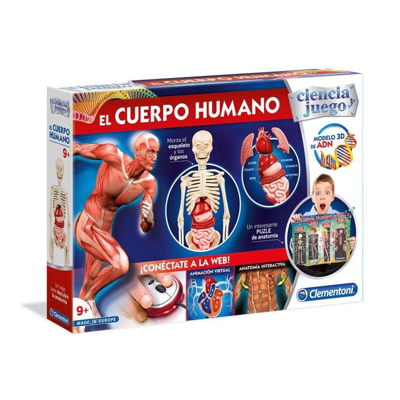 CLEMENTONI Juegos de Ciencia Cuerpo Humano 55089
