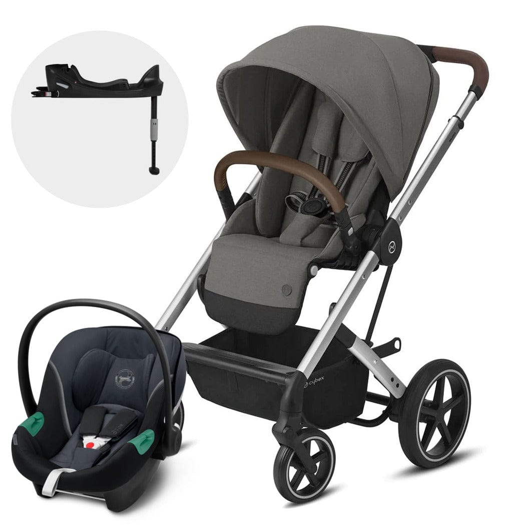 cybex carro Travel System Balios S SLV Soho Grey + Aton S2 DE Cybex