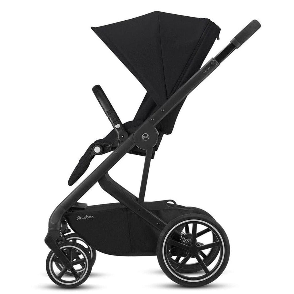 Cybex Coche Travel System Coche Balios S BLK Deep Black + Aton S2+ Base CBX1662078390812